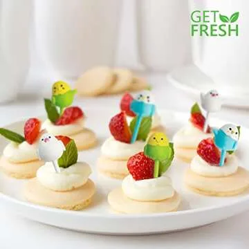 Animal Food Picks for Kids Fun & Safe Meal Solution