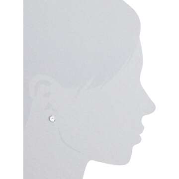 Elegant SWAROVSKI Stilla Clear Crystal Earrings