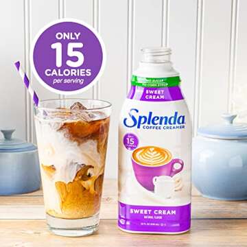 SPLENDA Sugar Free Sweet Cream Coffee Creamer, 32 Fl Oz