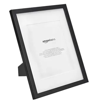 Amazon Basics 11x14 Rectangular Photo Frames 2-Pack Black