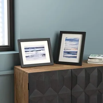 Amazon Basics 11x14 Rectangular Photo Frames 2-Pack Black