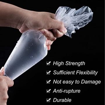 Disposable Piping Bags 12 Inch - 100 Pack