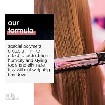 milk_shake Lifestyling Amazing Anti Humidity Spray for Hair - Frizz Control and Heat Protectant Spray for Hair, 6.8 Fl Oz