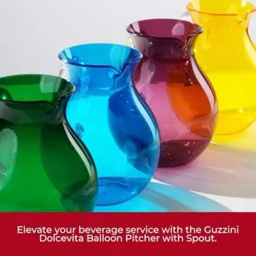 GUZZINI Dolcevita 64oz Pitcher - Eco-Friendly & Unbreakable