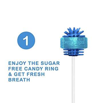Fresh-Tips Mini Disposable Travel Toothbrush | Individually Wrapped | 25 Pack | Peppermint w/Xylitol | Next Generation Oral Care