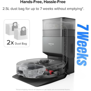 Roborock Q5 Max+ Robot Vacuum with Self-Empty Dock