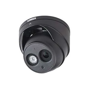 Lorex 8MP 4K IP Audio Turret/Dome Camera LNE8950A, 200ft IR Night Vision, Color Night Vision, Indoor/Outdoor