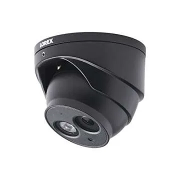 Lorex 8MP 4K IP Audio Turret/Dome Camera LNE8950A, 200ft IR Night Vision, Color Night Vision, Indoor/Outdoor