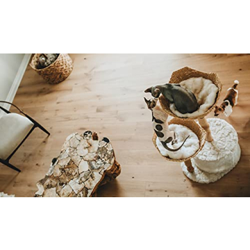 MAU Luxury Cat Tree for Large Cats, Elegant & Sturdy