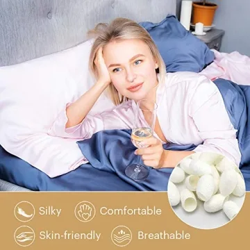 Mommesilk Mulberry Silk Pillowcase for Sensitive Skin