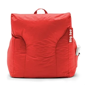 Big Joe Dorm Bean Bag Chair - Vibrant Red Comfort