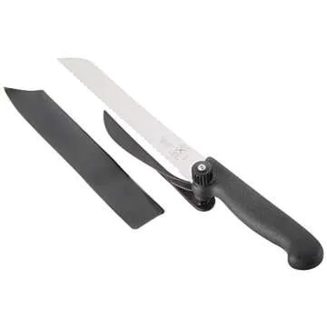 Mercer Culinary MercerSlice Right Handed Serrated Knife - Perfect for Homemade Slices