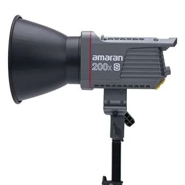 Aputure Amaran 200x S 200W Ultra-High SSI Bi-Color Bowens Mount Point-Source LED COB Light with Bluetooth App Control