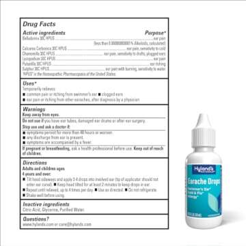 Hyland's Earache Drops for Natural Earache Relief