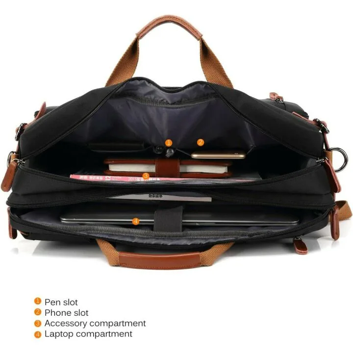 CoolBELL Multi-Functional Laptop Backpack for Travel