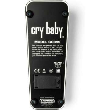 JIM DUNLOP Standard Wah Pedal for Guitar Players