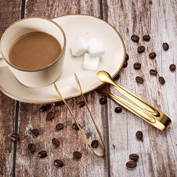 Gejoy 12 Mini Tongs for Perfect Serving Needs