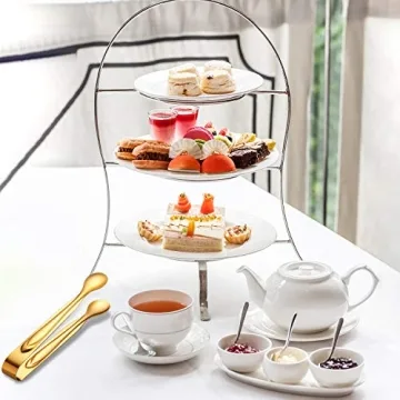 Gejoy 12 Mini Tongs for Perfect Serving Needs