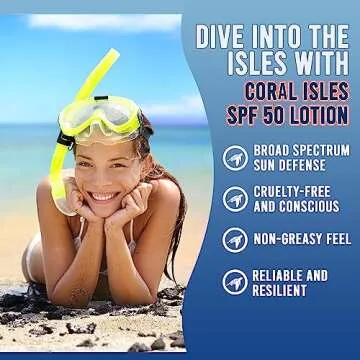 Coral Isles Sunscreen SPF 50 | Reef Safe & Broad Spectrum