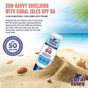 Coral Isles Sunscreen SPF 50 | Reef Safe & Broad Spectrum