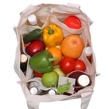 Eco-Friendly AMOUR INFINI Organic Cotton Tote Bags