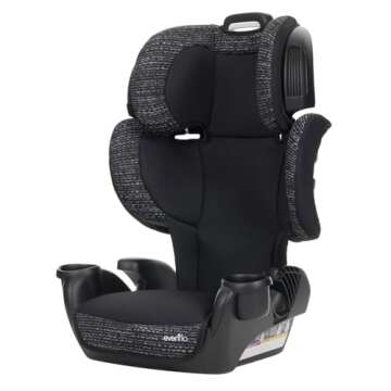 Evenflo GoTime LX Booster Car Seat for Kids Safety & Comfort