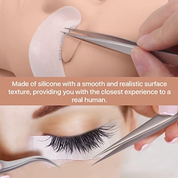 Pretty Memory Lash Mannequin Head for Beauty Training