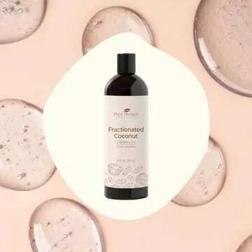 Plant Therapy Fractionated Coconut Oil for Skin, Hair, Body, Face, Diluted Essential Oils, 100% Pure, Natural Moisturizer, Massage & Aromatherapy for Men and Women Liquid Carrier Oil 16 oz