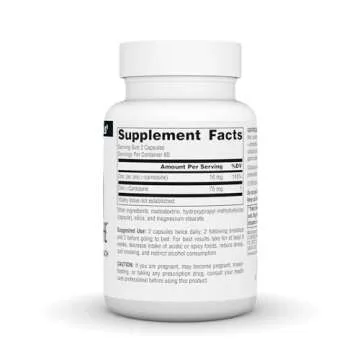 Source Naturals GastricSoothe Zinc L-Carnosine - 120 Veggie Caps for Digestive Relief