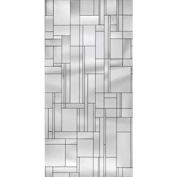 Artscape Skyline Window Privacy Film - Non-Adhesive & UV Protection