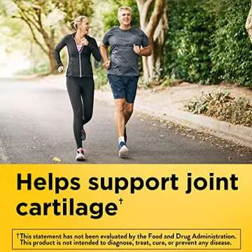 Nature Made Glucosamine Chondroitin Complex with MSM for Joint Health, 120 Caplets, 60 Day Supply