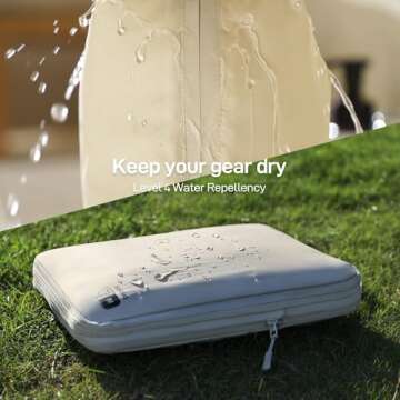 EPICKA 6 Set Ultra-Lightweight Compression Packing Cubes - Water Resistant Durable Travel Organizers...