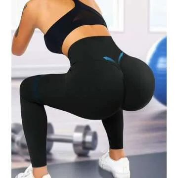 JGS1996 Butt Lifting Leggings for Women Seamless Yoga Pants