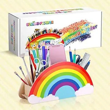 SpringFlower Rainbow Organizer for Kids - Fun & Functional