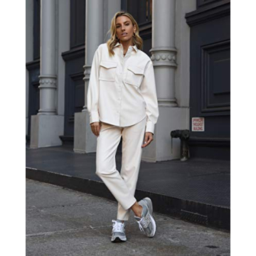 Faux Leather Shirt Jacket by @lisadnyc - Luxe & Versatile