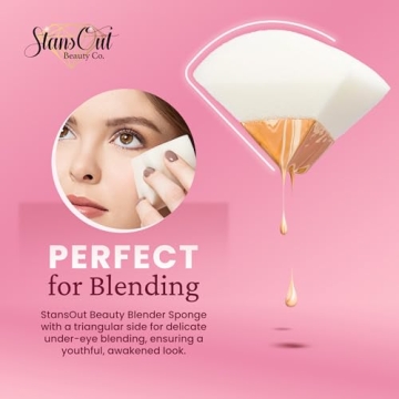 StansOut Makeup Blender Sponge for Airbrush Finish
