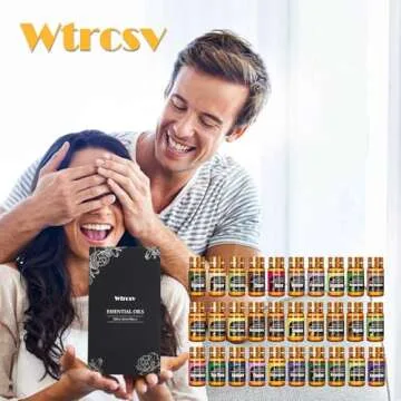 Essential Oils Set -Essential Oils - 100% Natural Essential Oils-Perfect for Diffuser, Humidifier,Aromatherapy, Massage,Skin & Hair Care,30x5 ml(0.17fl.oz