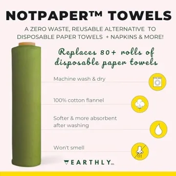 Eco-Friendly Reusable Paper Towels - Save Money & Planet