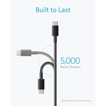 Anker 60W Fast Charging USB C to C Cable (3.3FT)