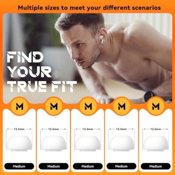 Inesore Replacement Ear Tips for AirPods Pro 3 (2025)