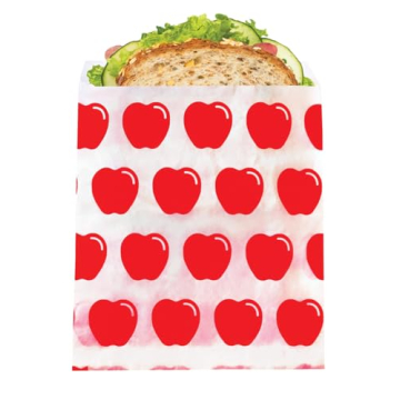 LunchSkins Sealable Paper Sandwich Bags – 50 Count