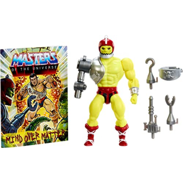 Masters of the Universe Origins Trap Jaw Action Figure - Highly Posable Collectible with Mini Comic ...