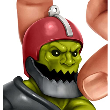 MOTU Trap Jaw Action Figure - Posable with Mini Comic Book