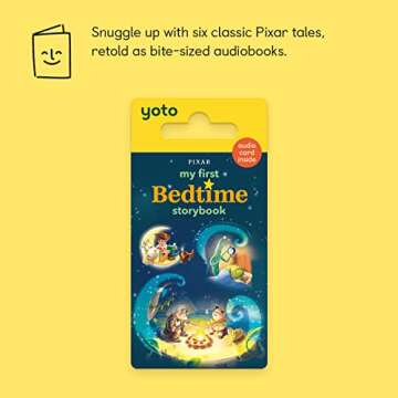 Enchanted Yoto Disney Pixar Classics Bedtime Stories - Audio Card for Kids