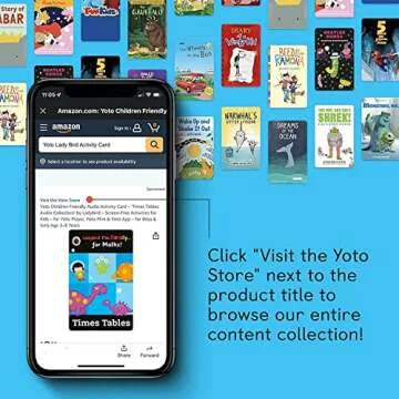 Yoto Disney Pixar Bedtime Stories for Kids Audio Card