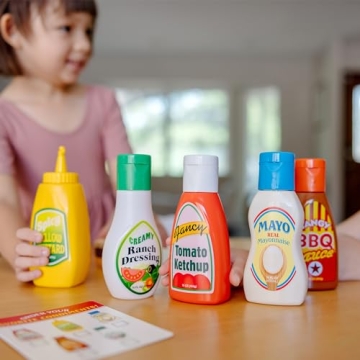 Melissa & Doug Condiments Play Food Set for Kids