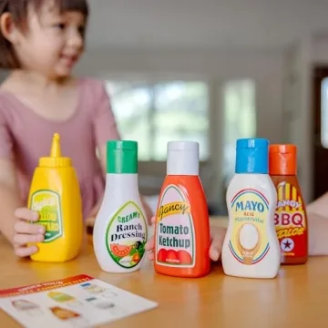 Melissa & Doug Condiments Play Food Set for Kids