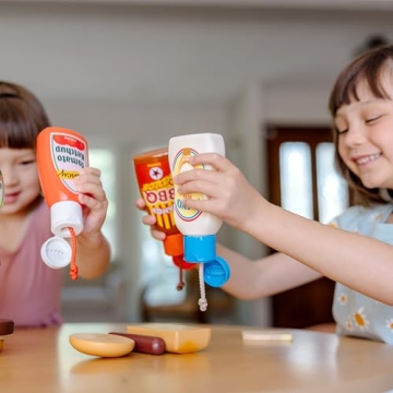 Melissa & Doug Condiments Play Food Set for Kids