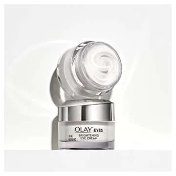 Olay Vitamin C Brightening Eye Cream to Help Reduce Dark Circles, Brightening Cream, 0.5 Fl Oz