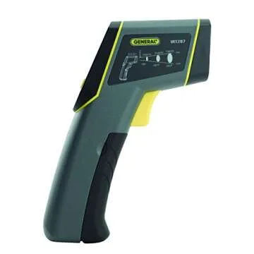 General Tools Non-Contact Digital Laser Temperature Gun, Thermal Detector, -4 to 608 degrees F (-20 ...